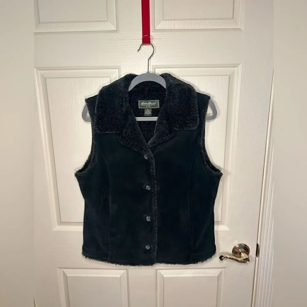 Eddie Bauer suede vest